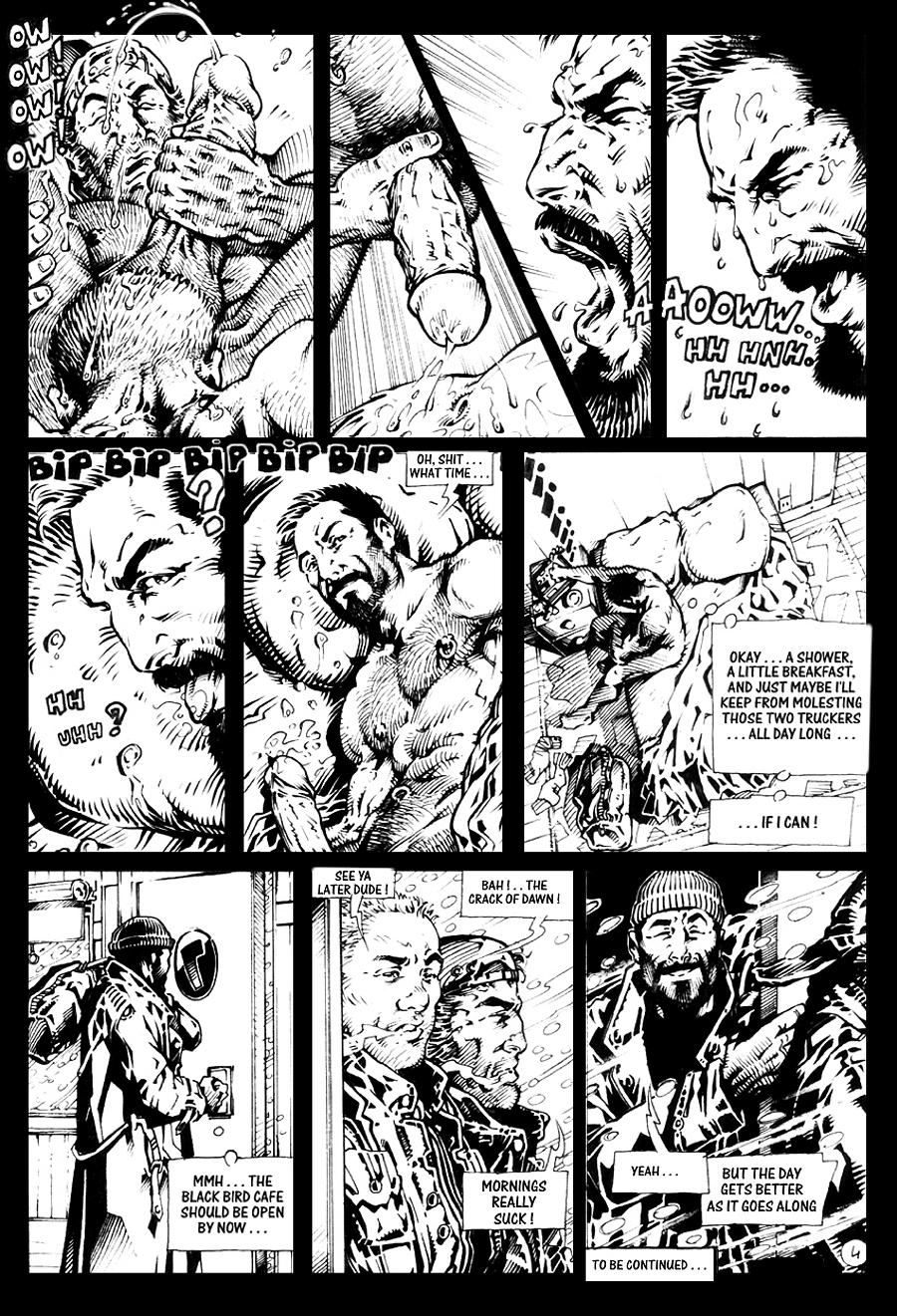 Logan - Western Gay Porn Comix - Homophobic Redneck Dicks page 4 full