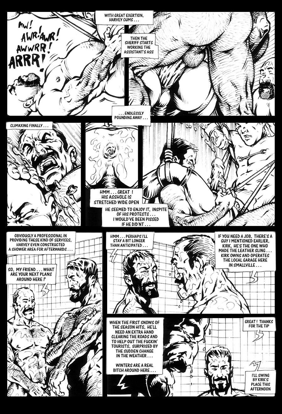 Logan - Western Gay Porn Comix - Homophobic Redneck Dicks page 9 full