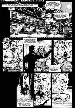 Logan - Western Gay Porn Comix - Homophobic Redneck Dicks