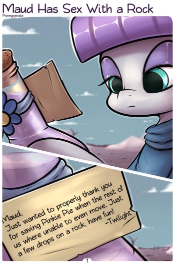[Ponegranate] Maud Has Sex With a Rock (My Little Pony: Friendship is Magic) cover