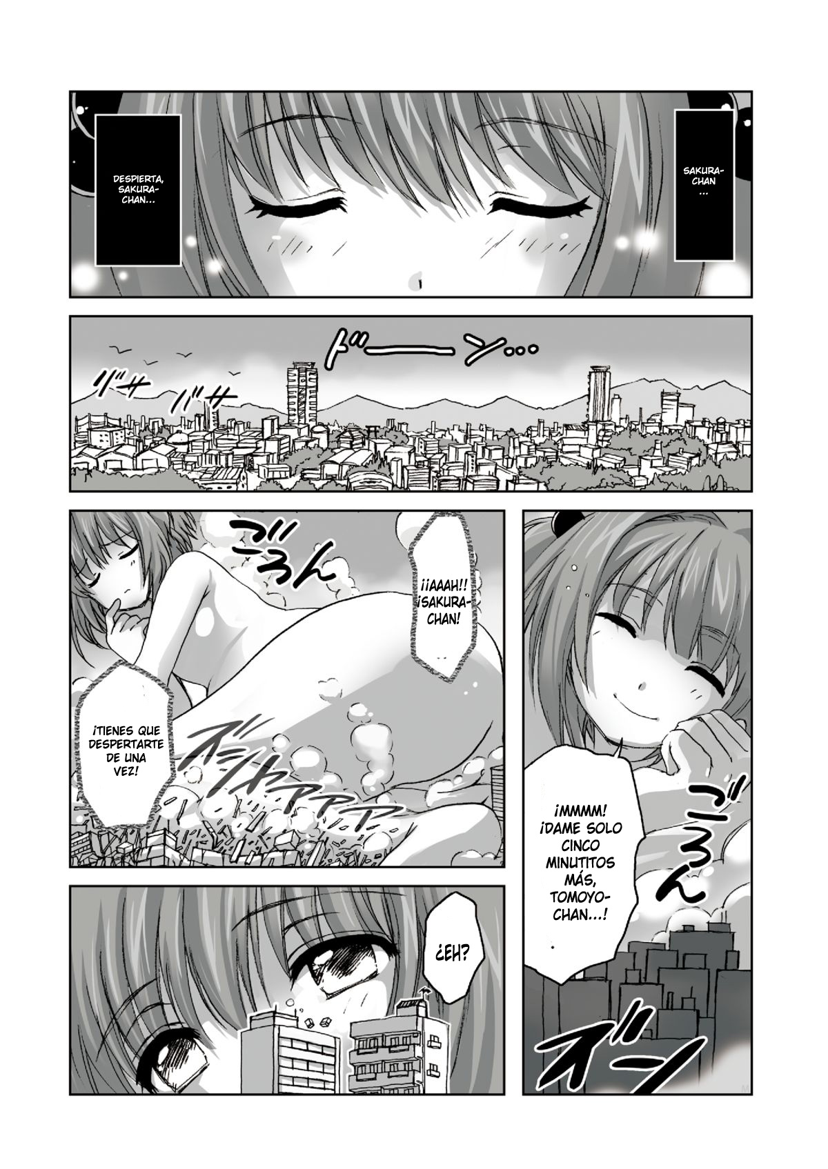 Sakura, Kaijuu ni Nacchatta?! | ¡¿Se Convritió en un Monstruo? page 2 full