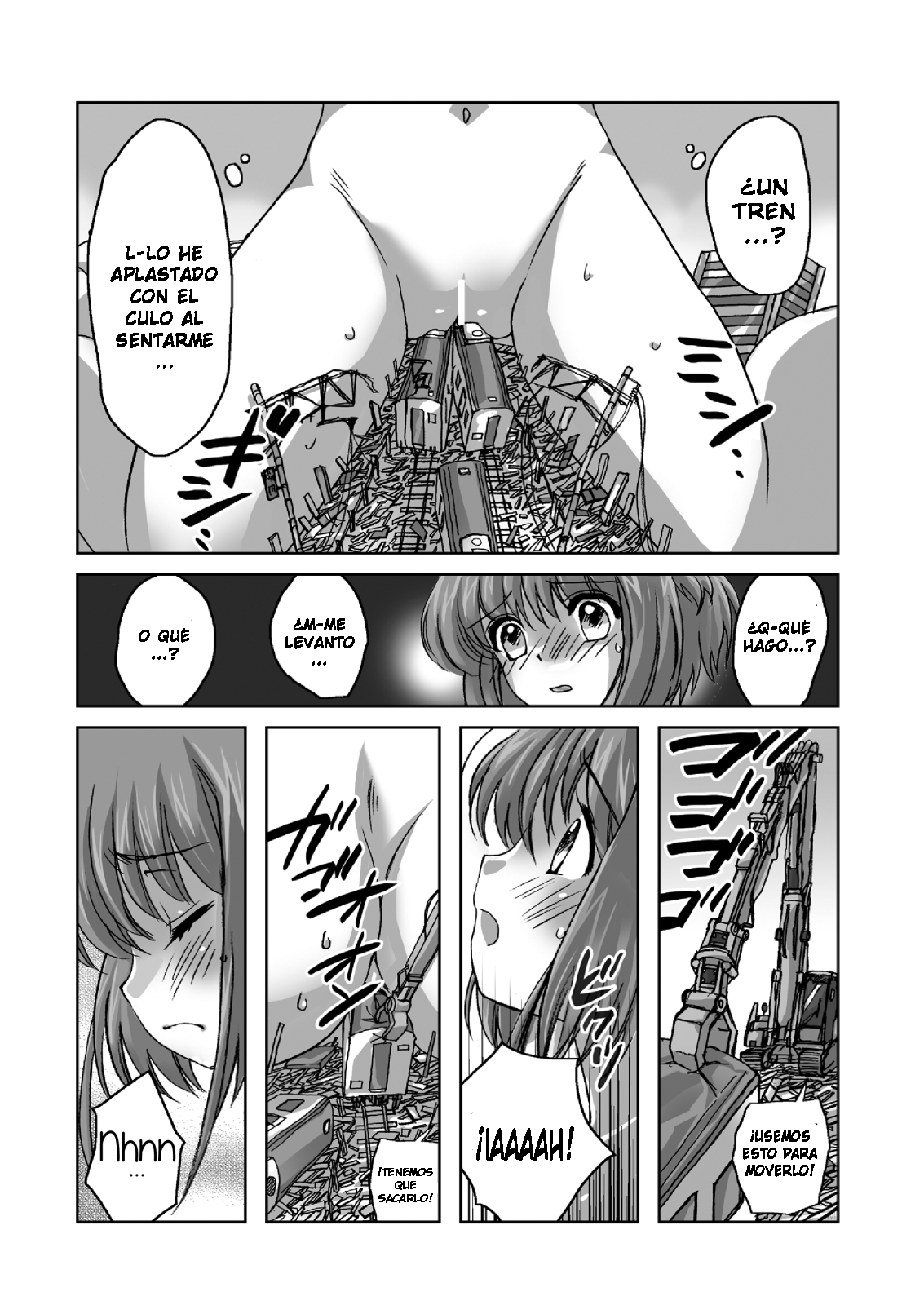 Sakura, Kaijuu ni Nacchatta?! | ¡¿Se Convritió en un Monstruo? page 6 full