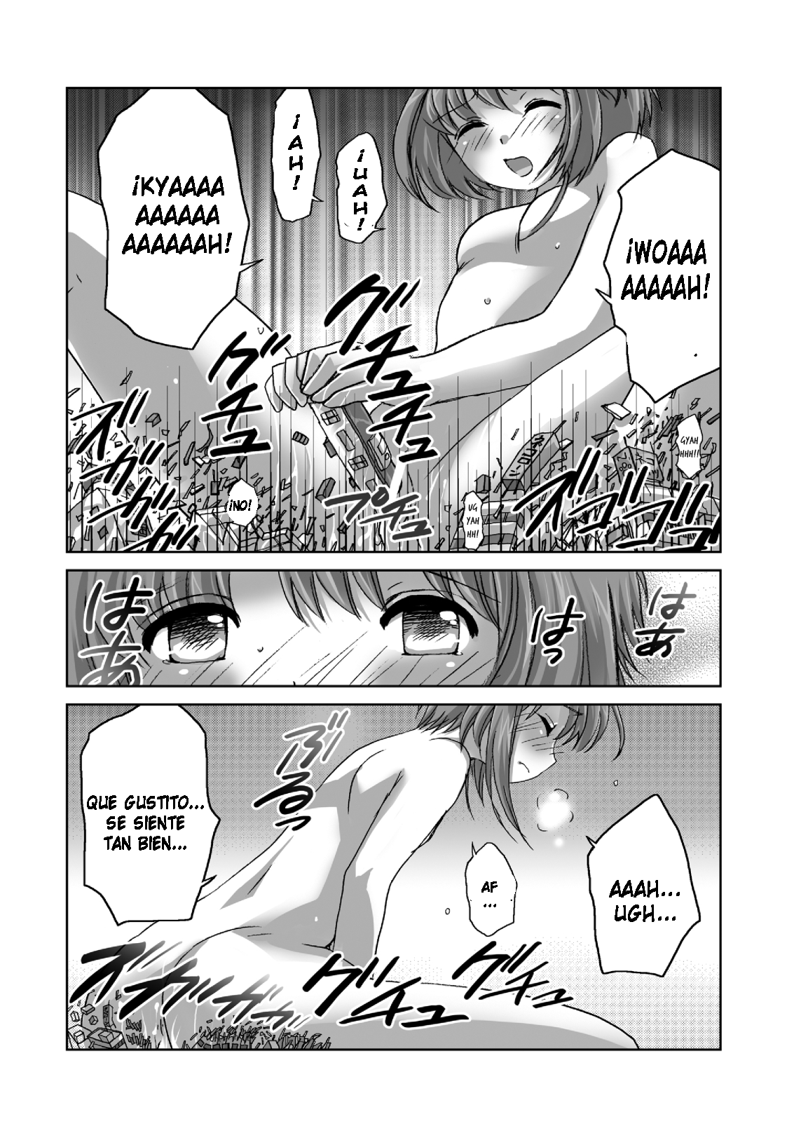 Sakura, Kaijuu ni Nacchatta?! | ¡¿Se Convritió en un Monstruo? page 8 full