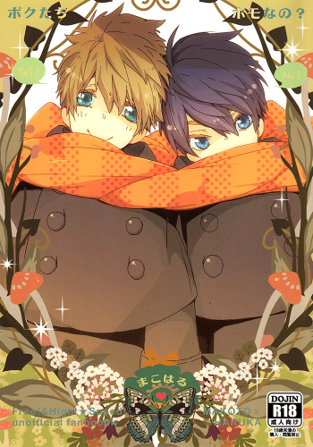 (C85) [Banyu (Aoi Levin)] Boku-tachi Homo na no? | Are we gay? (Free!) [English] [Always Here Scans] cover