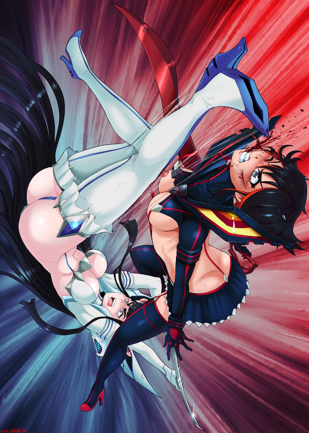 Ryuko vs Satsuki page 2 full