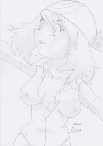 My mini May / Haruka - pokemon advanced sketches work 3 (but actualy 1) cover