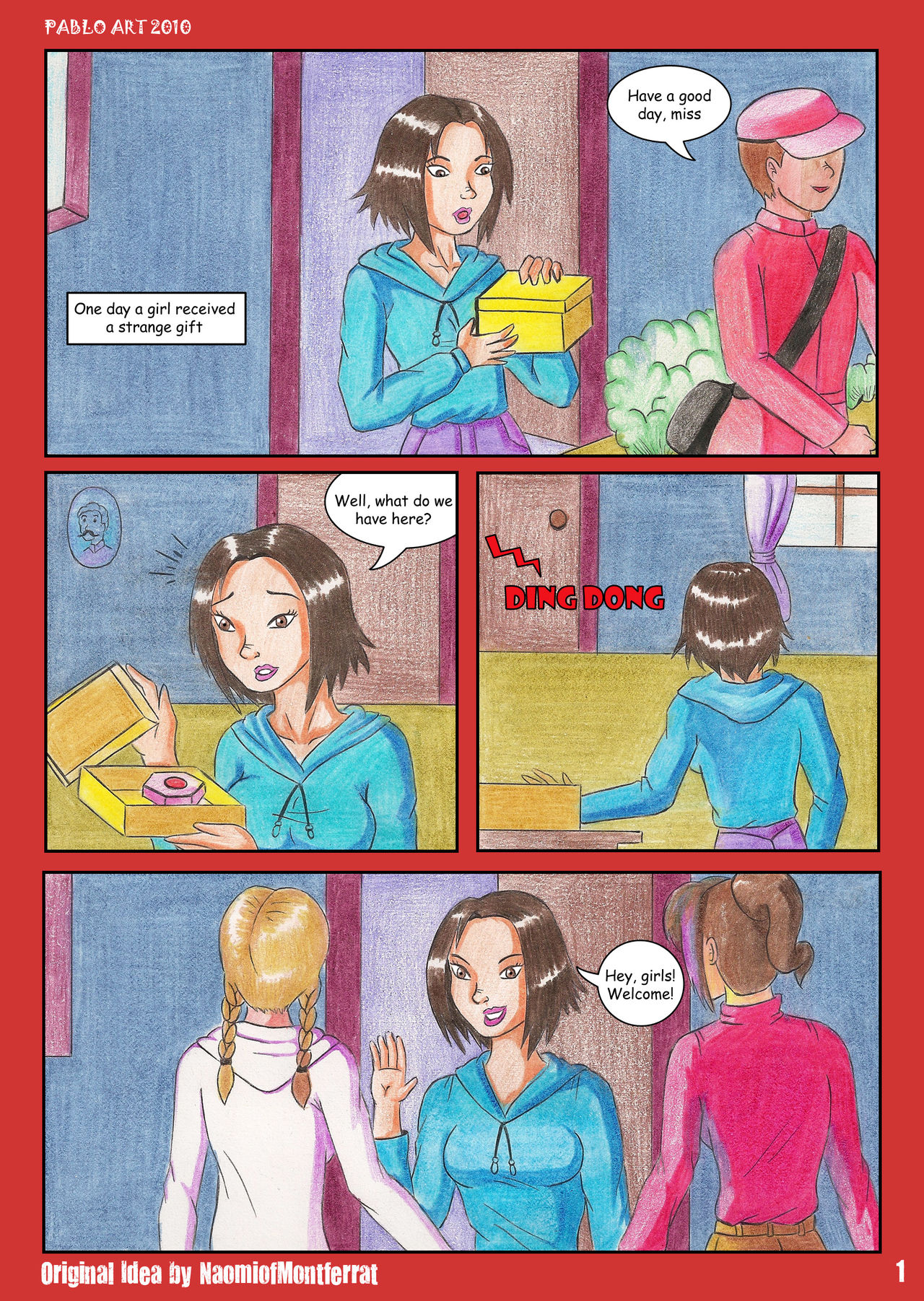 Strange Stone page 1 full