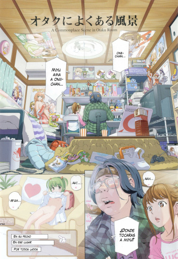 [Senke Kagero] Otaku ni Yoku Aru Fuukei - A Commonplace Scene in Otaku Room (Sweet Life Please!!) [Spanish] =Seinagi= cover