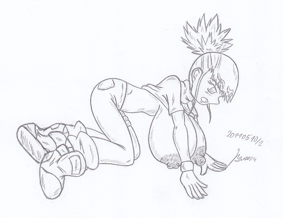 My miny Rika Nonaka_digimon tamers Sketches work_5 -  1/3 page 4 full