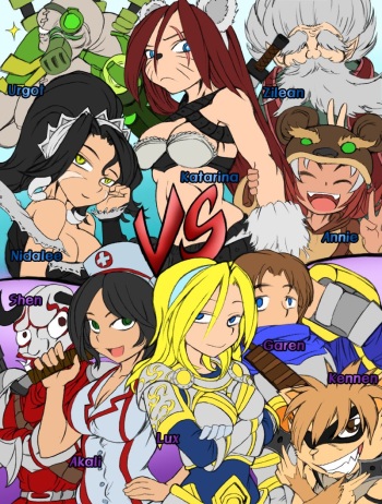 [KimMundo] 서버가 맛이가면 | Cuando los Servidores Caen (League of Legends) [Spanish] {piopio23} [Colorized] [Incomplete] cover