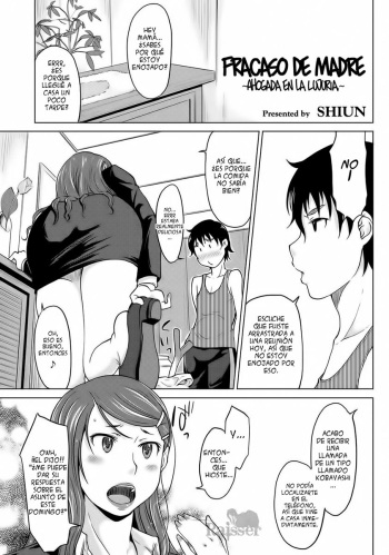 [SHIUN] Hahaoya Shikkaku ~Yokubou ni Oborete~ | Fracaso de Madre ~Ahogada en la Lujuria~ (COMIC Anthology QooPA Vol. 01) [Spanish] [Raisserscans] [Digital] cover