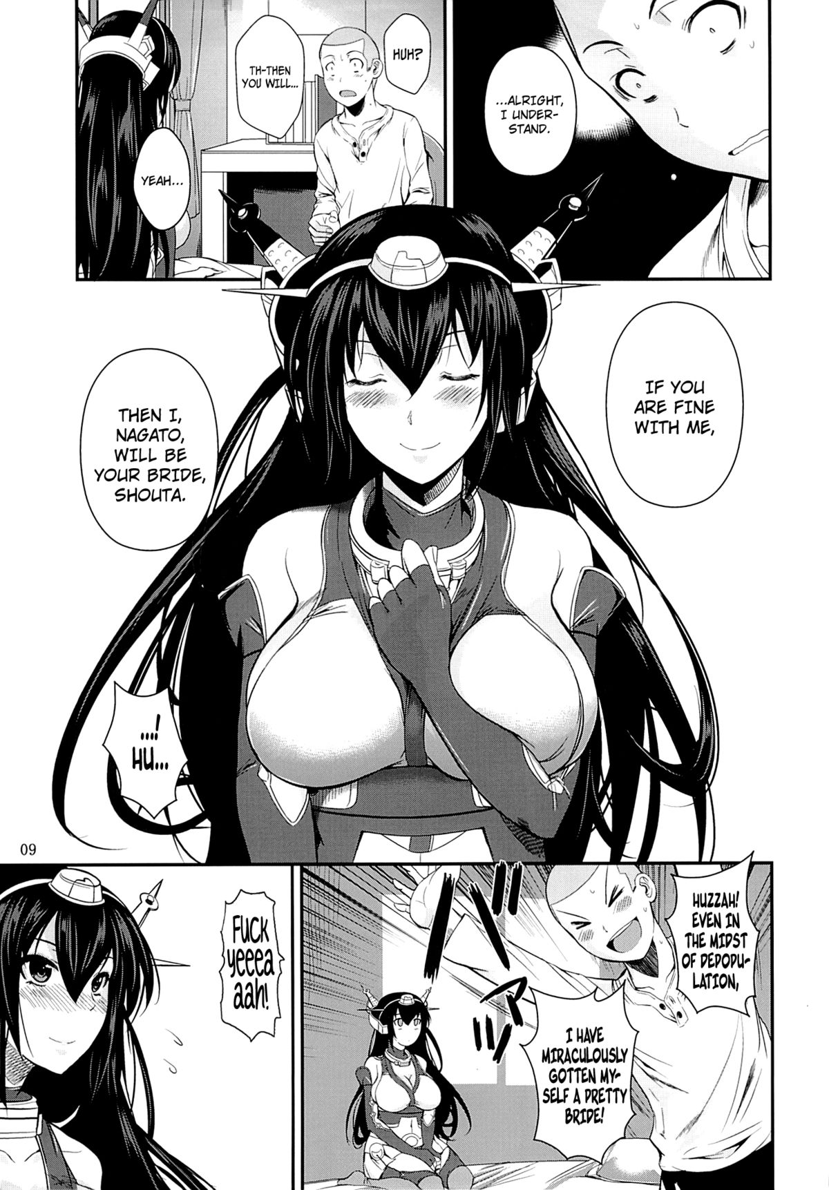 Nagato Drops   =TV + Afro= page 9 full