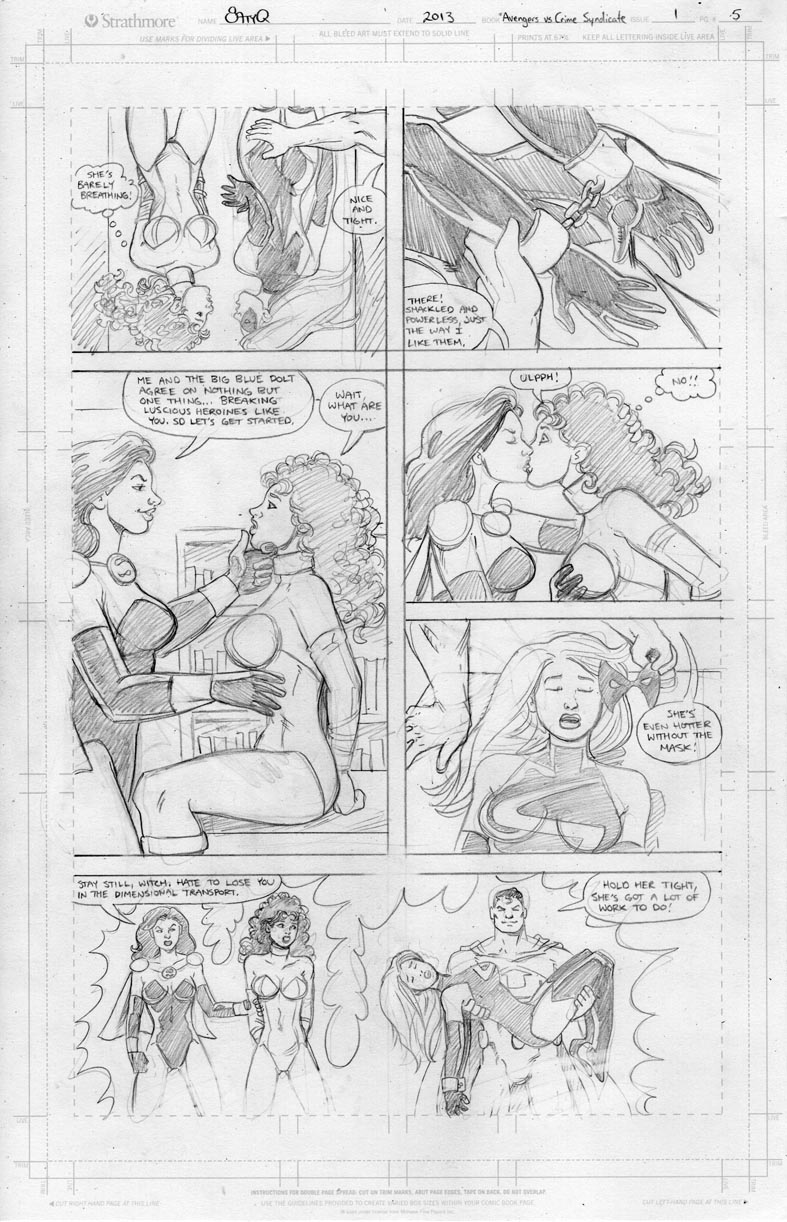 Avengers vs the Crime Syndicate page 5 full