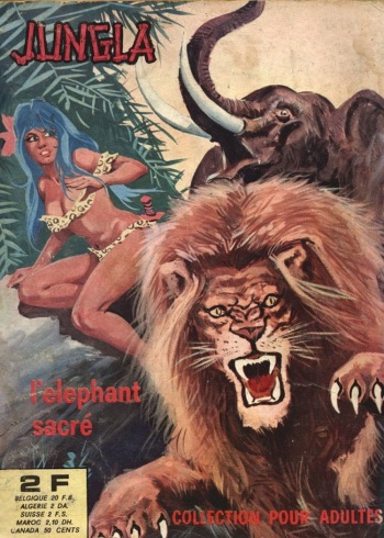 (Jungla #10) L’éléphant sacré [french][PFA] cover