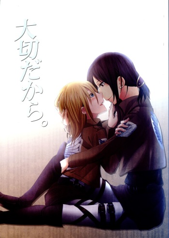 (C84) [Komorebitei (Sora)] Taisetsu Dakara. (Shingeki no Kyojin) cover