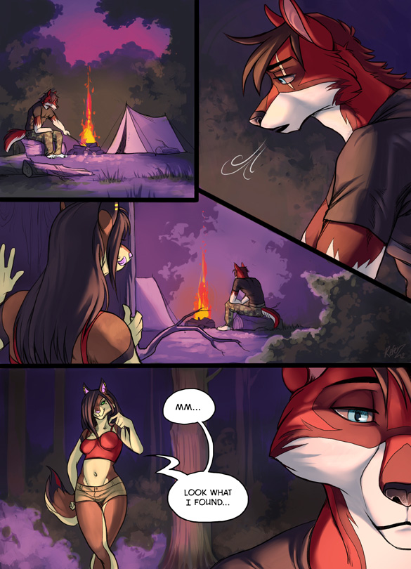 Azeriel/Cynfall Comic page 1 full