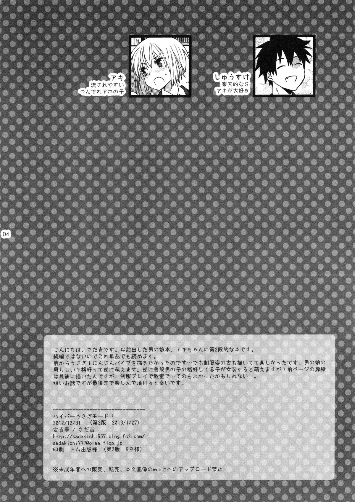 Hyper Usagi Mode!! page 3 full