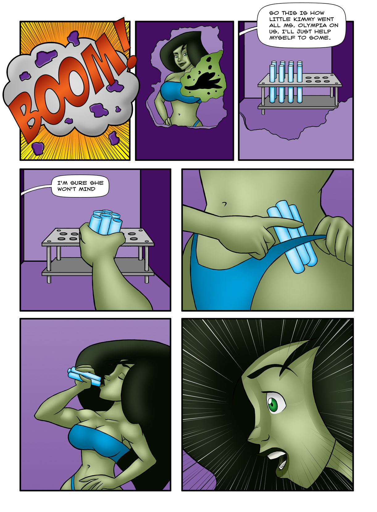Kim Possible FMG Comic page 7 full