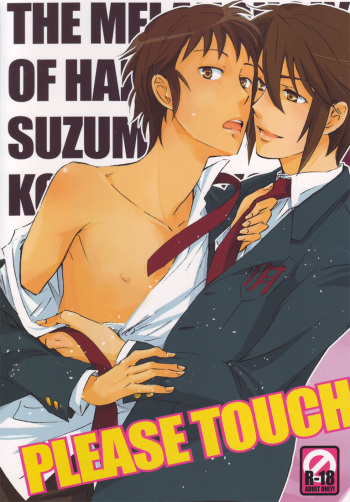 (SUPER17) [kuromorry (morry)] PLEASE TOUCH ME SOFTLY!! (The Melancholy of Haruhi Suzumiya) [English] cover