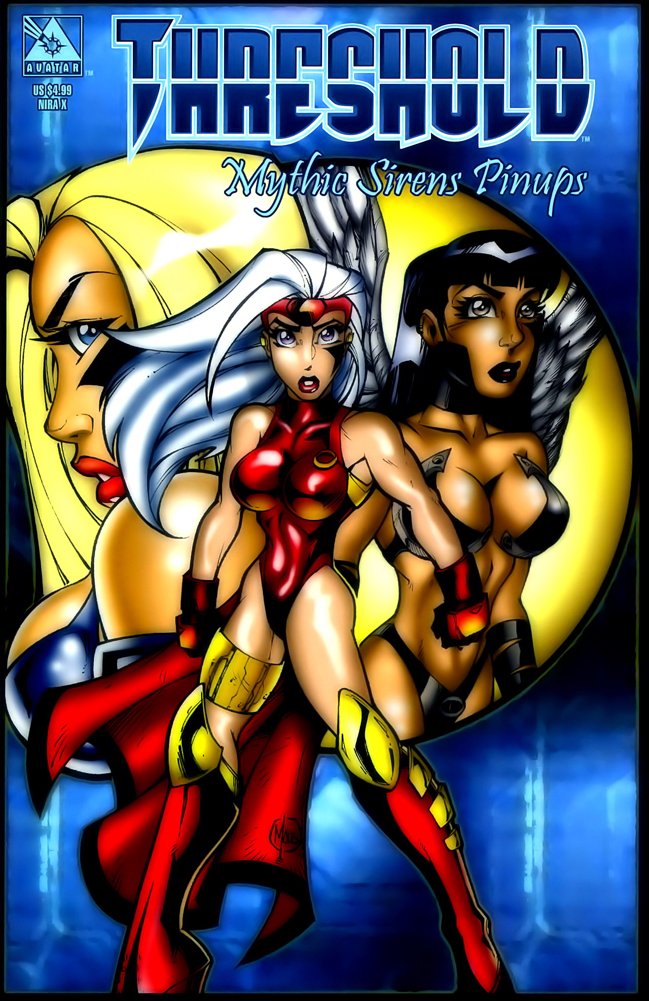 Threshold - Mythic Sirens Pinups page 11 full