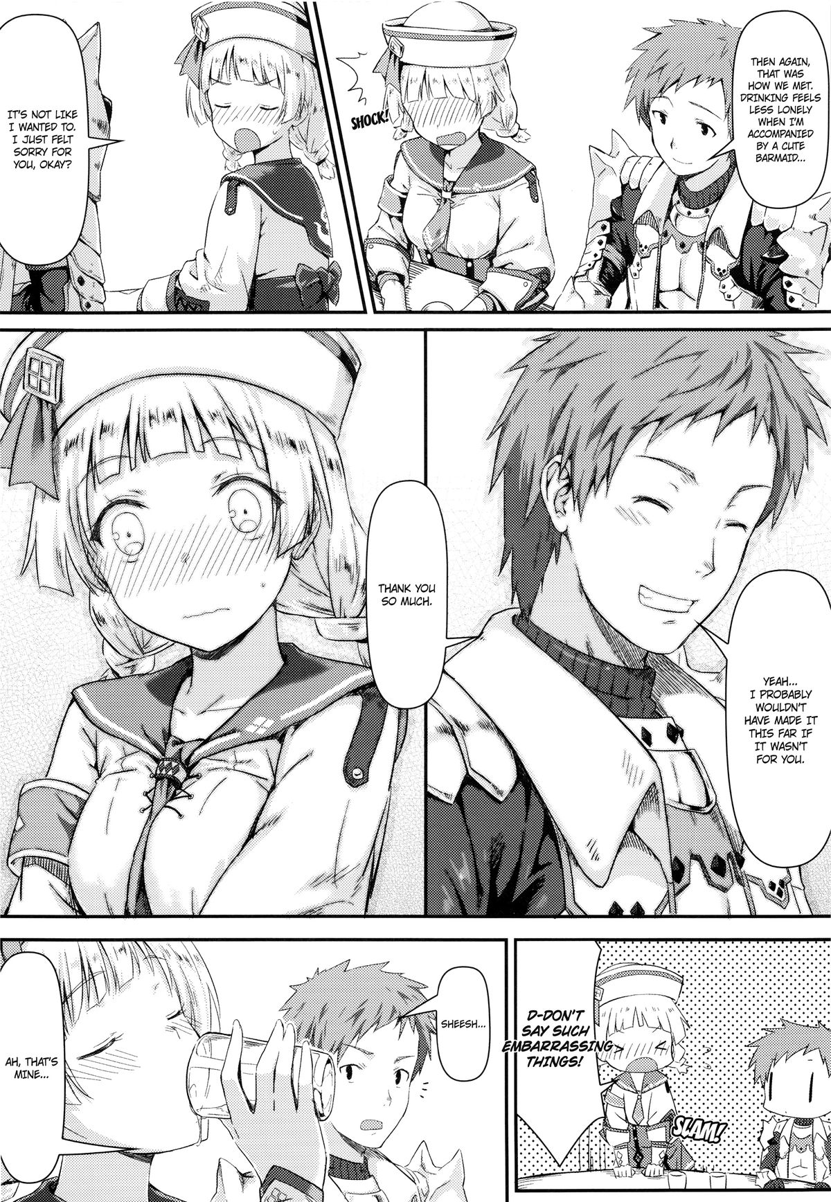 Kinkyuu Quest -Uketsukejou ga Taihen desu-   =desudesu+EroMangaGirls= page 4 full