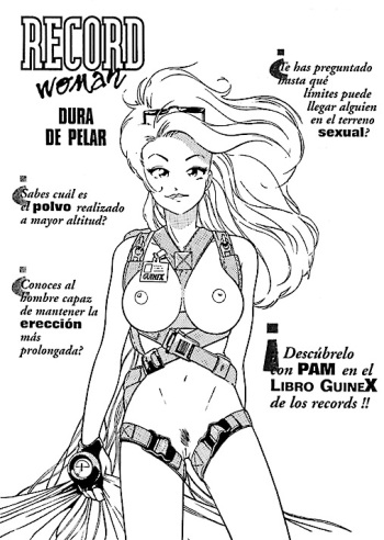 Record Woman - El Jueves - Pencomix - by Ismael Ferrer (Spanish) cover