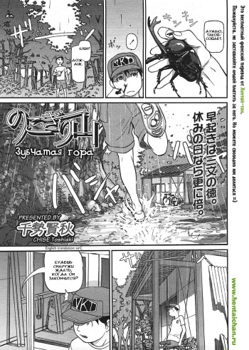 [CHISE Toshiaki] Nokogiri Yama | Jagged Mountain (COMIC LO 2009-01) [Russian] [hentaichan] cover