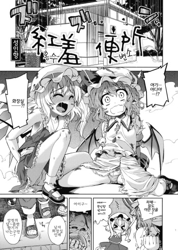 (Reitaisai 9) [Yumemi Gokochi, Youmusha (Mikage Baku, Gengorou)] Koushuu Benjo (Touhou Project) (korean) cover