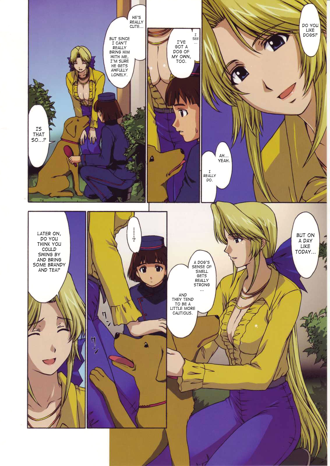 Helena-sama to Boku. | Helena-sama and I. page 3 full