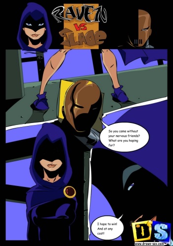 [Drawn-Sex (Okunev)] Raven Vs Slade (Teen Titans) cover