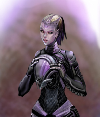 Порно комиксы Mass Effect: Тали и Шепард – наконец-то вместе!