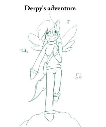 Derpy's adventure (My Little Pony Friendship Is Magic) (Derpy) [In progress] cover