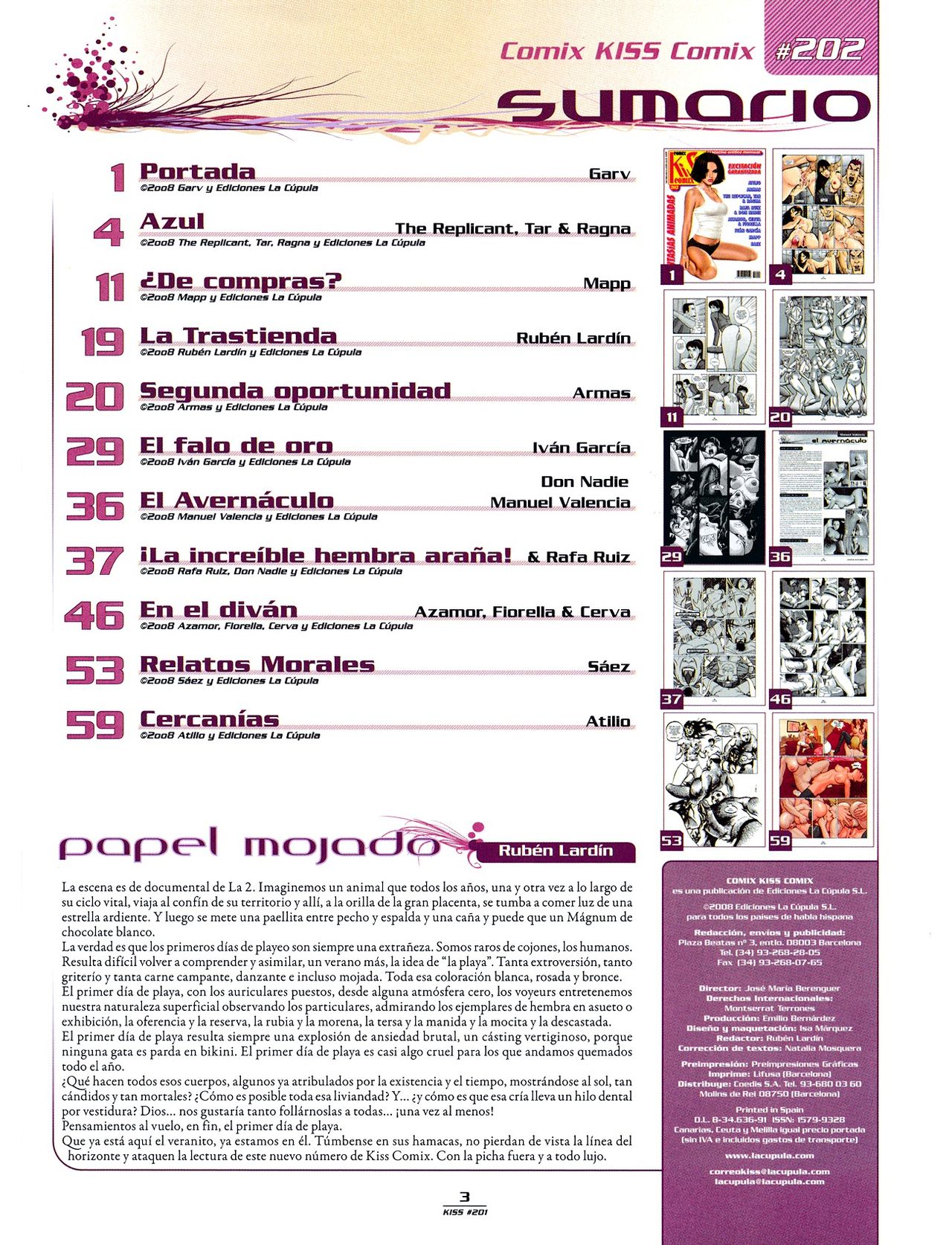 Kiss Comix 202 page 3 full