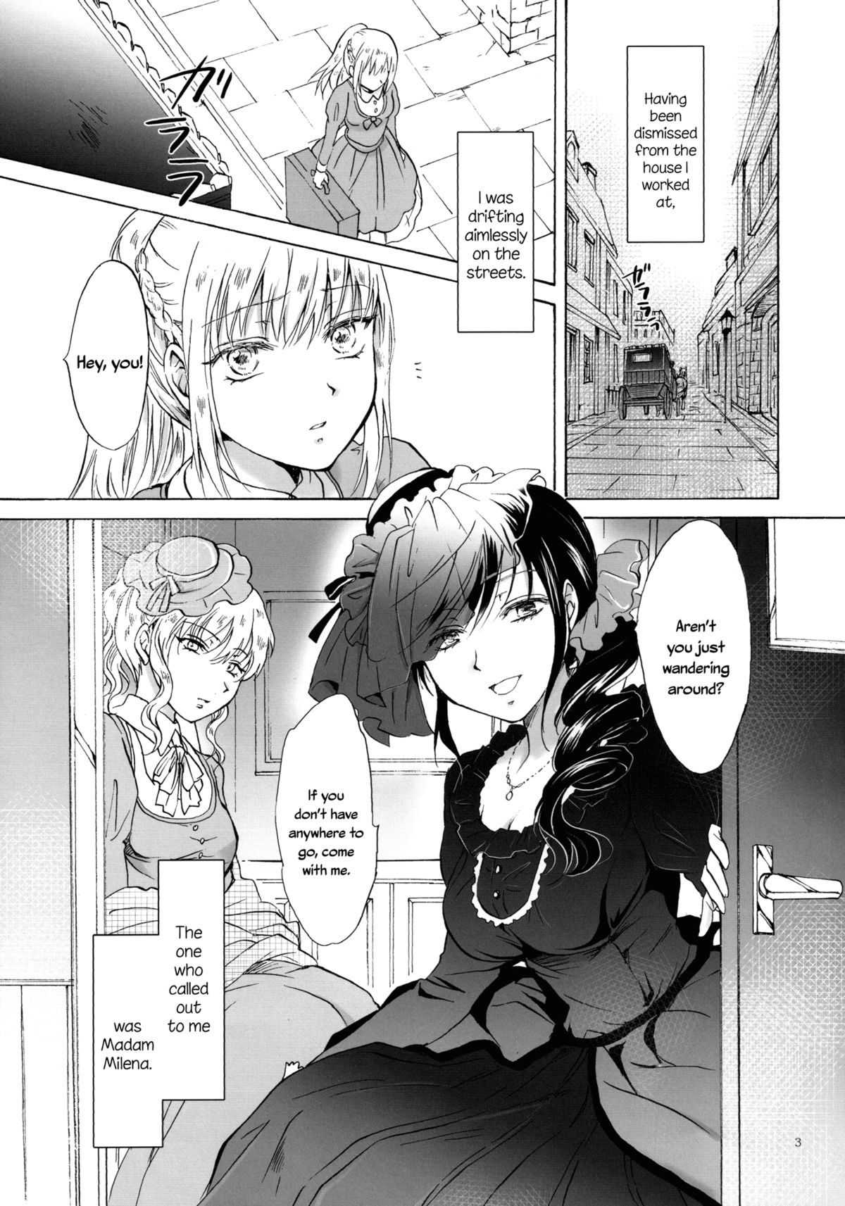 Okusama to Maid-san | Maid and Madam  =TV & Yuri-ism= page 2 full