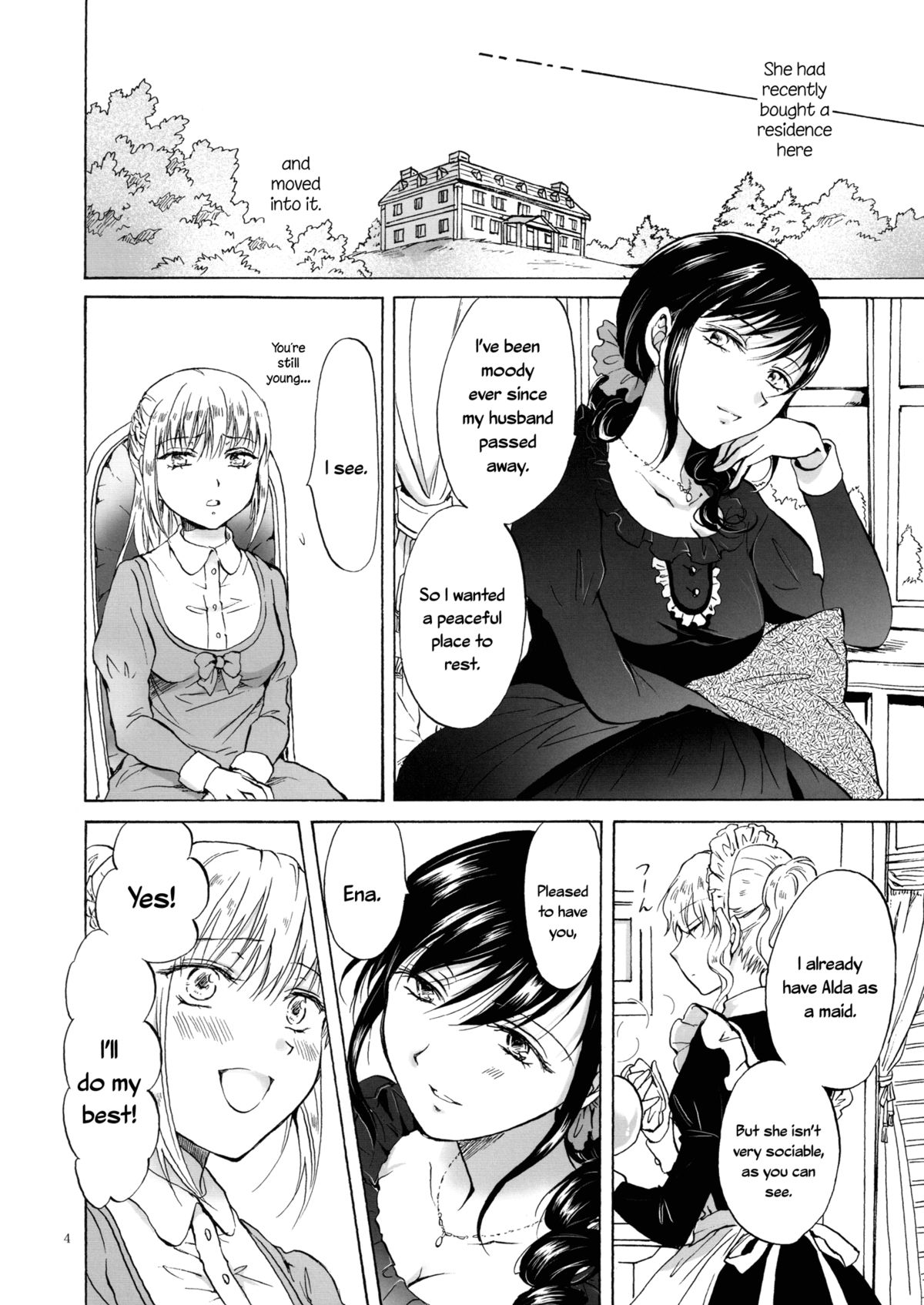 Okusama to Maid-san | Maid and Madam  =TV & Yuri-ism= page 3 full