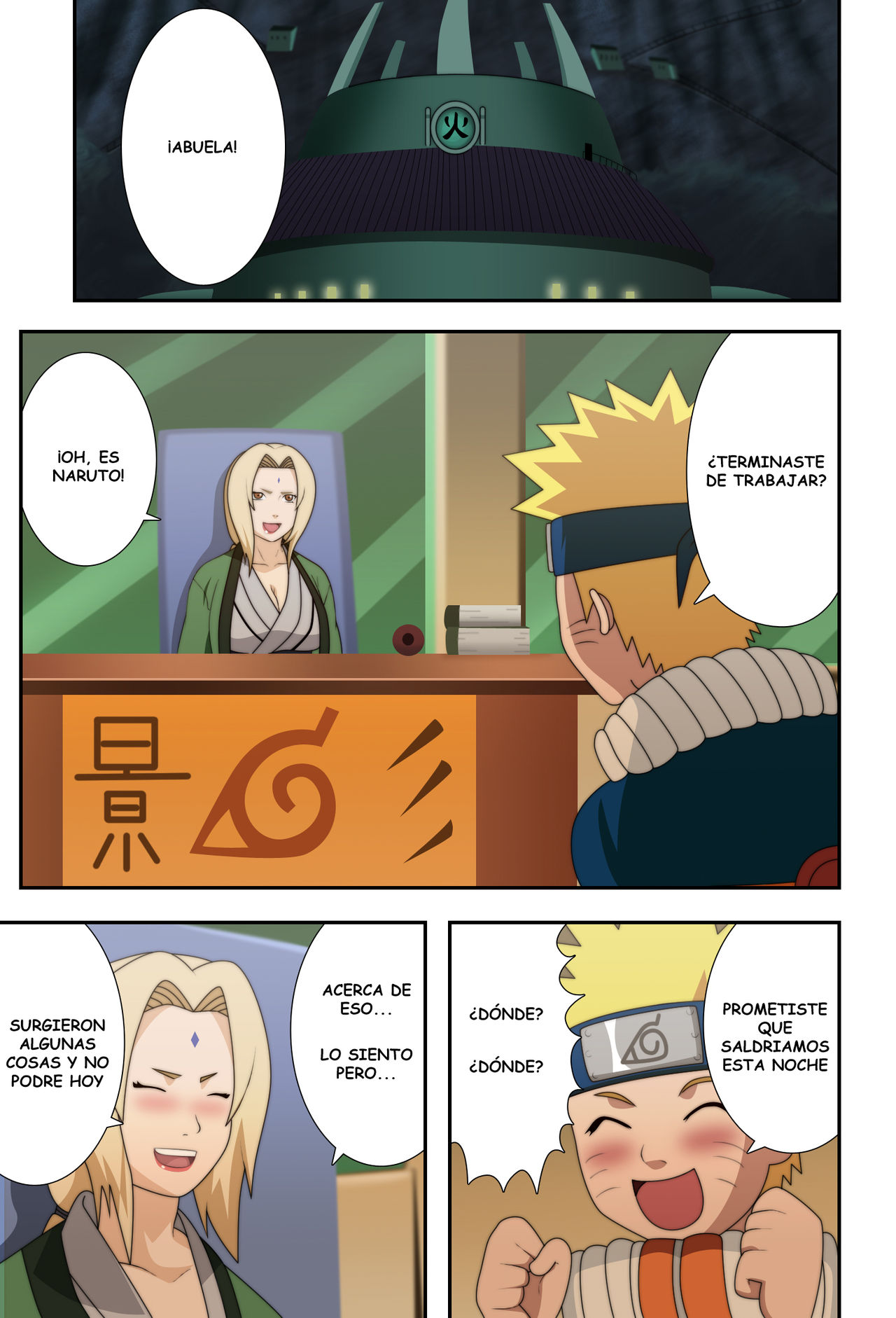 Tsunade Grandes pechos Ninjas page 4 full
