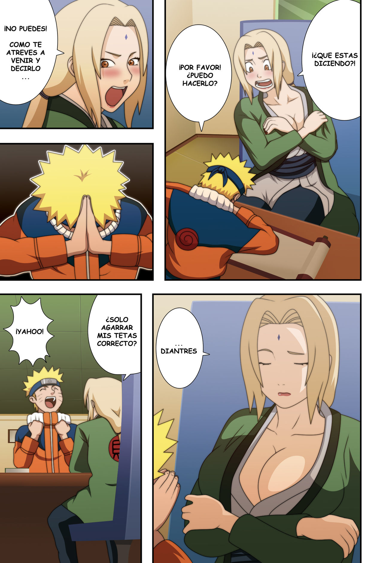 Tsunade Grandes pechos Ninjas page 6 full