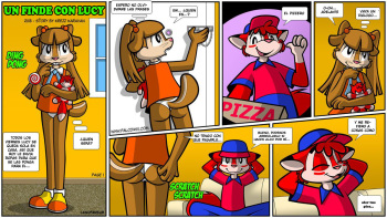 [Palcomix] Weekend at Lucy's | Un Finde Con Lucy [Spanish] [LKNOFansub] cover
