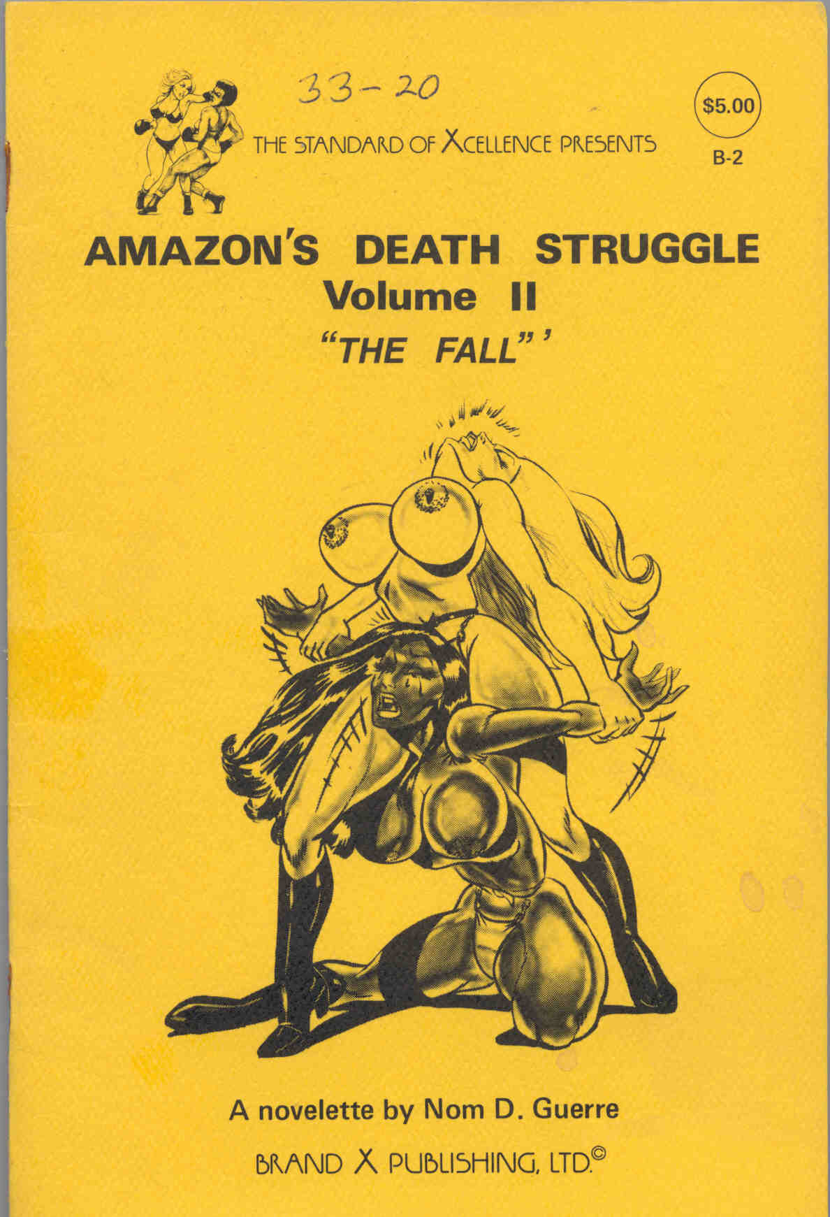 Amazon's Death Struggle Volume 2 page 1 full