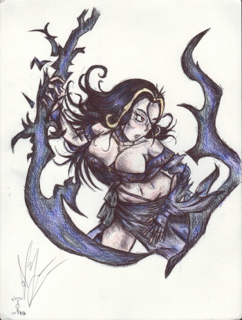 [KibouOtaku] Liliana vs. Avacyn 2 (Magic: The Gathering) cover