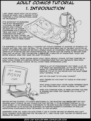 [Jay Naylor] Adult Comics Tutorial cover