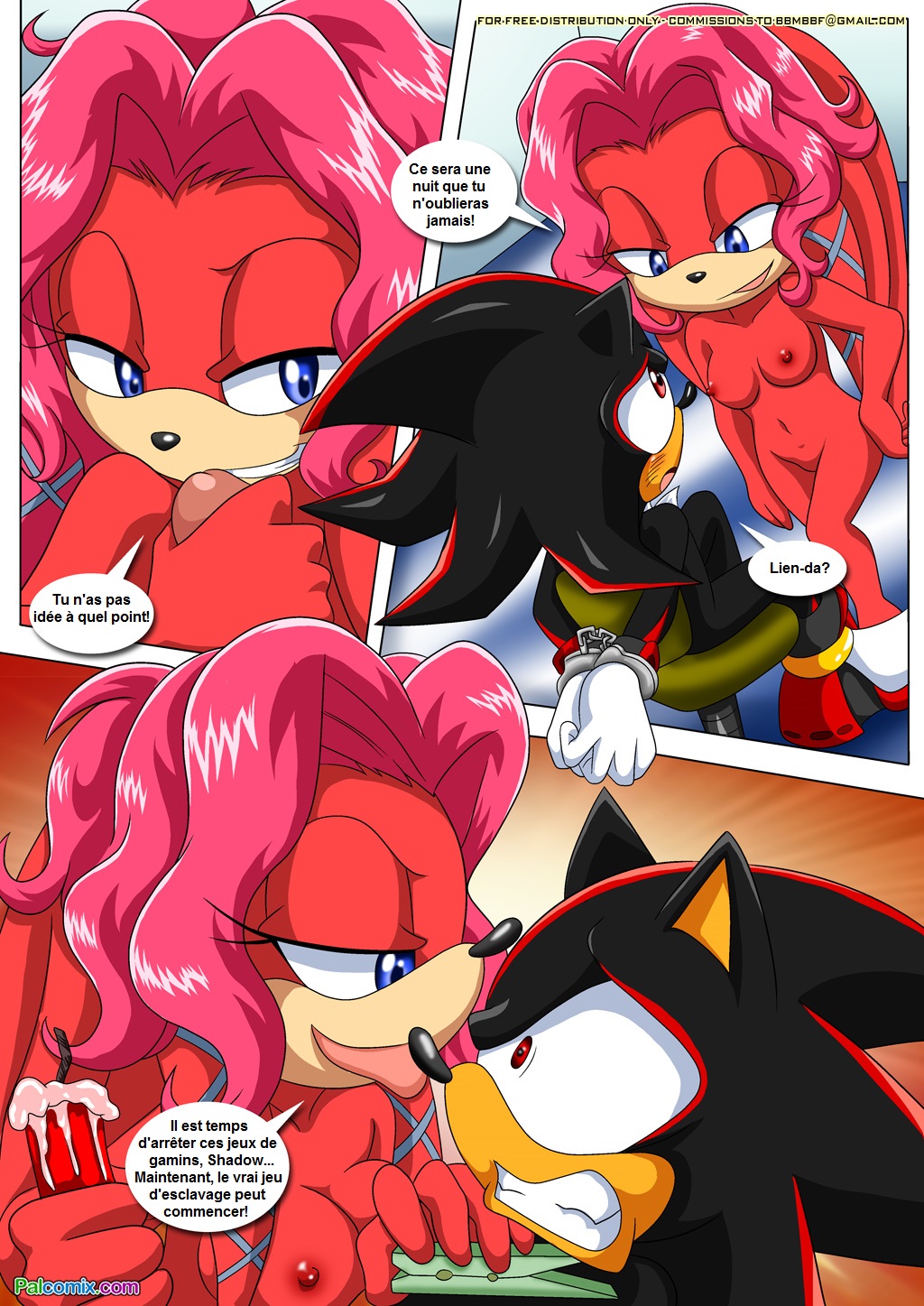 Sonic: Liend-da's lucky night page 11 full