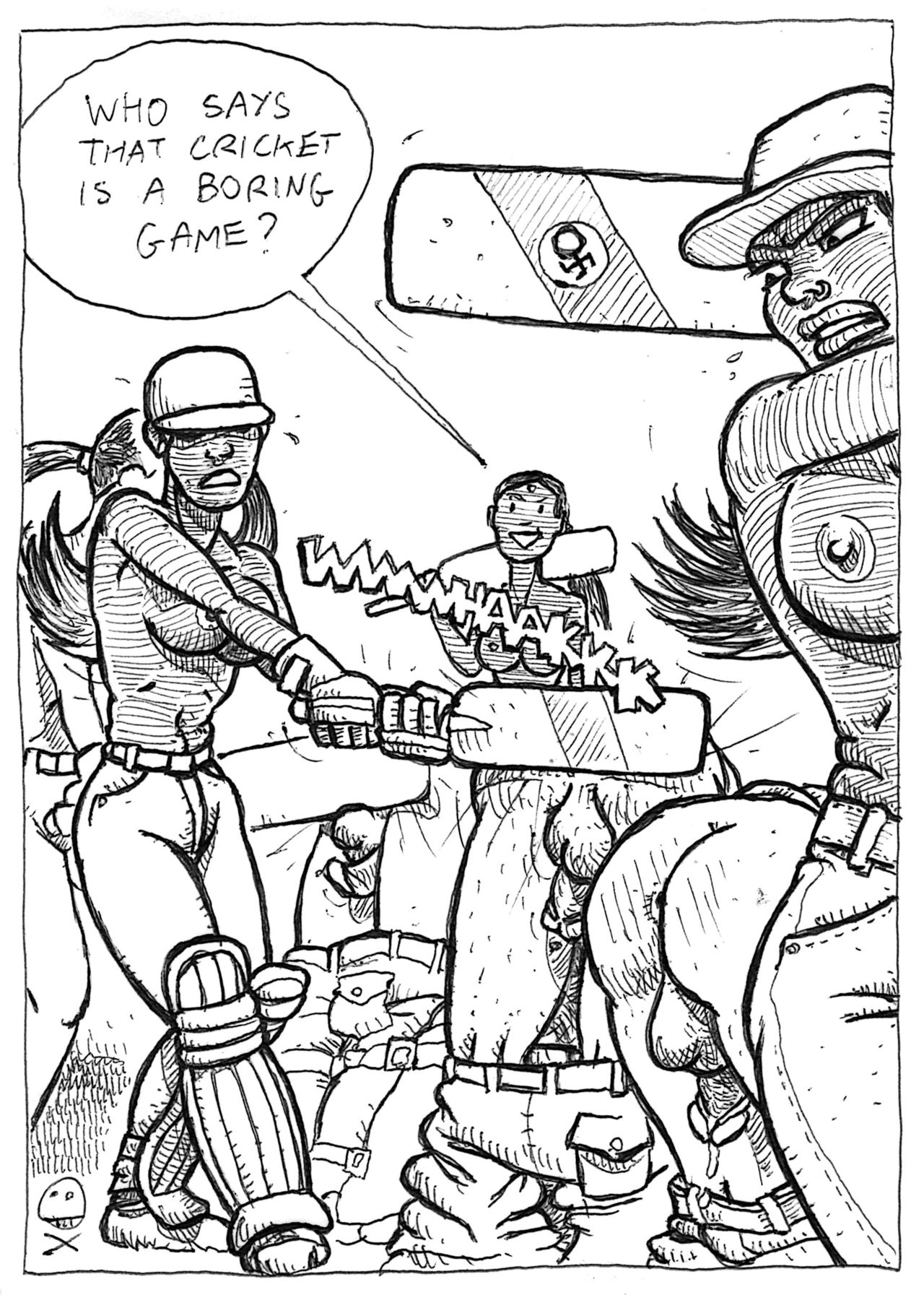 Andywar65  - Femdom sketches page 11 full