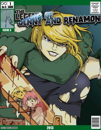[Yawg] The Legend Of Jenny And Renamon 3 (Bucky O'Hare, Digimon, Star Fox) cover