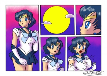 [silverbulletproof] Mercury Wolf (Sailor Moon) cover