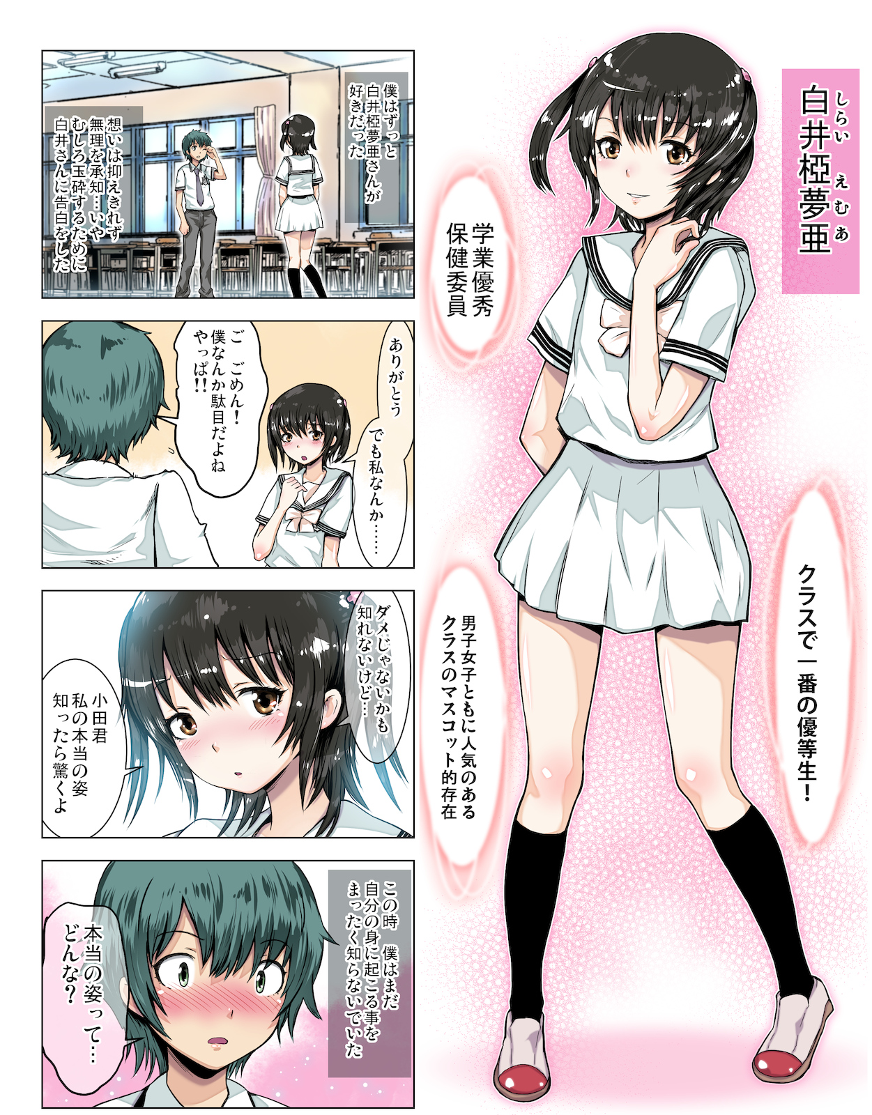 Class de Ichiban no Yuutousei ni Kokuhaku Shitekara Boku ga Aido ni Sarerumade. page 2 full