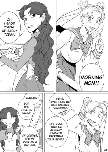 [TDF] The Beauty of a Mother (Sailor Moon) cover