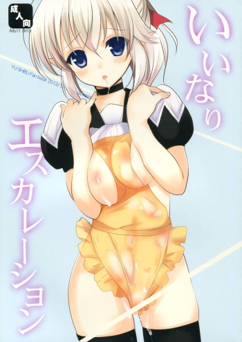 (C85) [Mimicry.z (Aka Satanan)] Iinari Escalation (Yuusha ni Narenakatta Ore wa Shibushibu Shuushoku wo Ketsui Shimashita.) cover