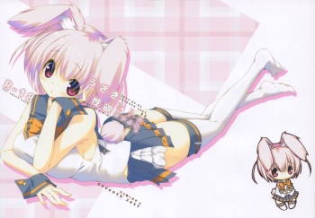 (Mimiket 28) [seventh zest (Mutsuno Hexa)] Usagi to Hito no Seiyoku wa Tsuyoi. cover