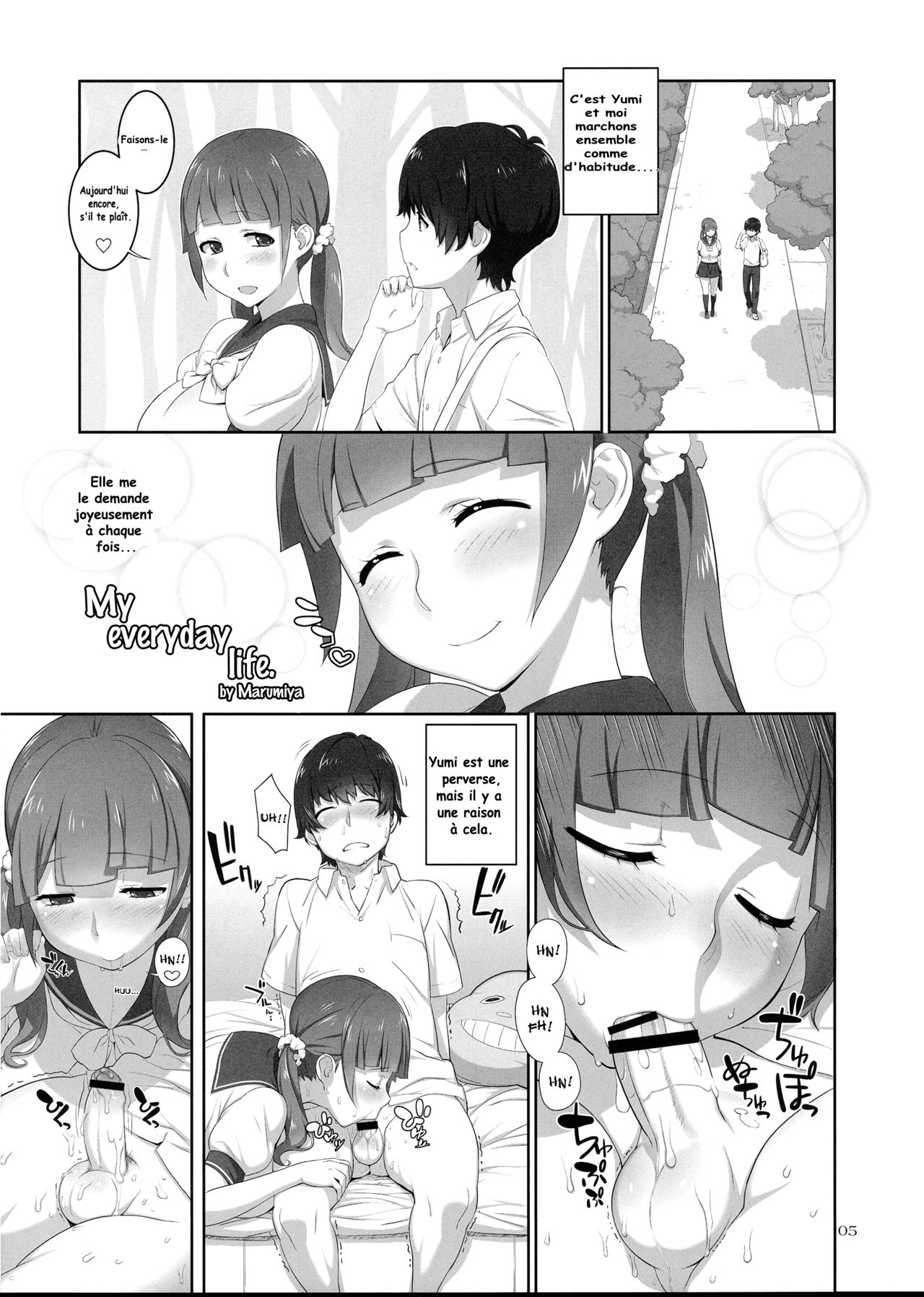 Futatopia Futanari Cafe + Boku no Nichijou page 9 full